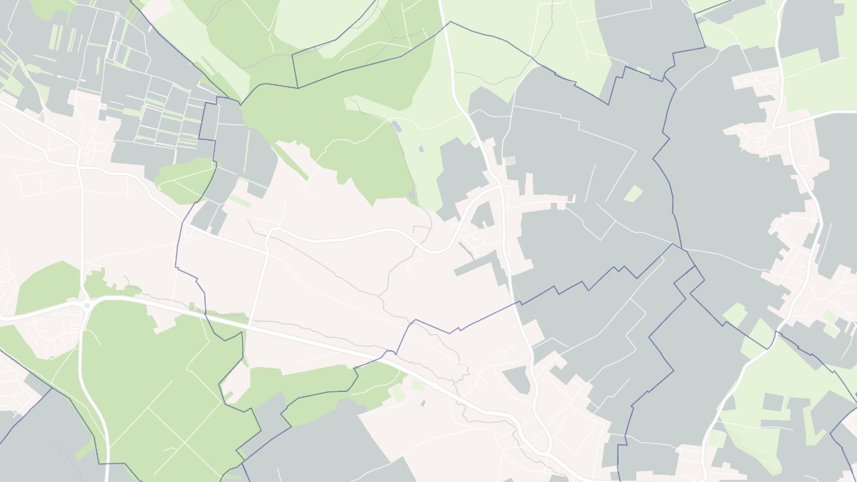 Aperçu cartographique de Tenteling, centré sur la commune