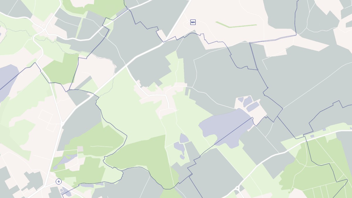 Aperçu cartographique de Vallerange, centré sur la commune