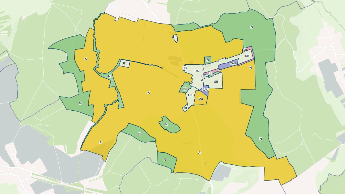 Aperçu cartographique de Valmestroff, centré sur la commune