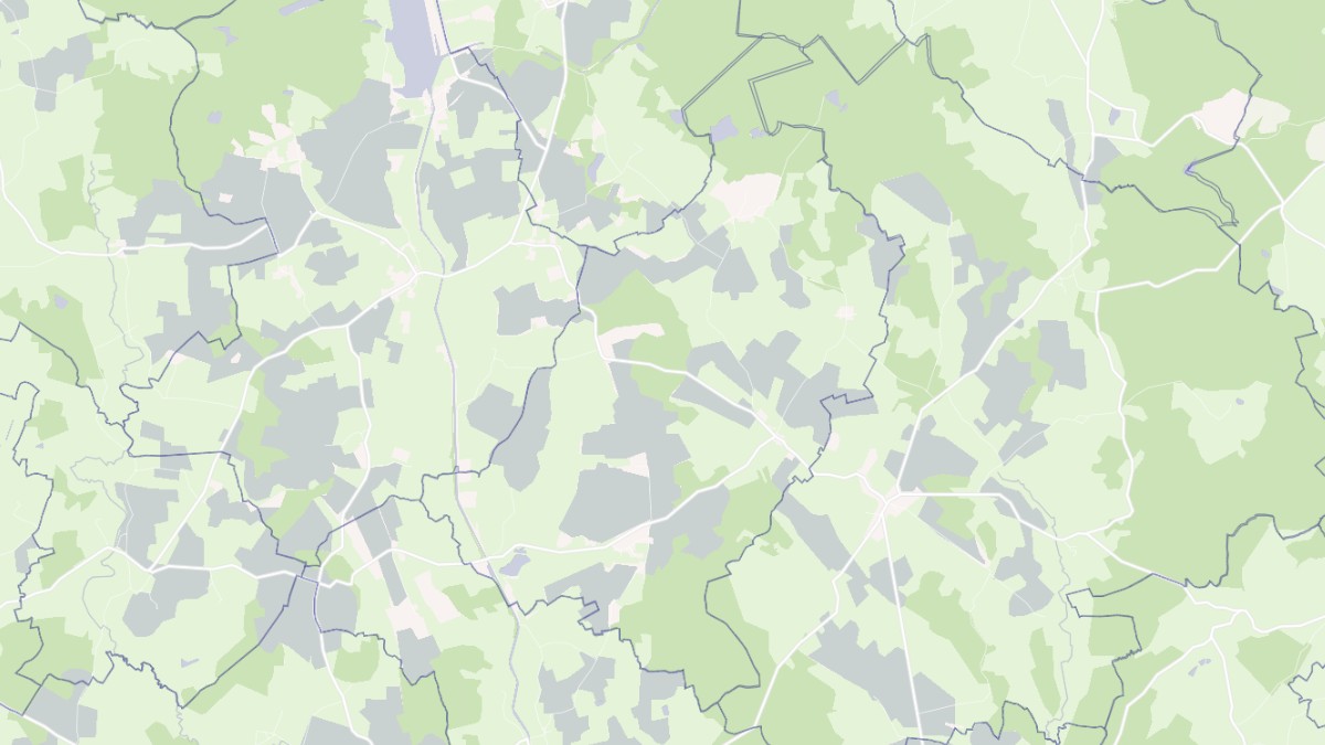 Aperçu cartographique de Achun, centré sur la commune
