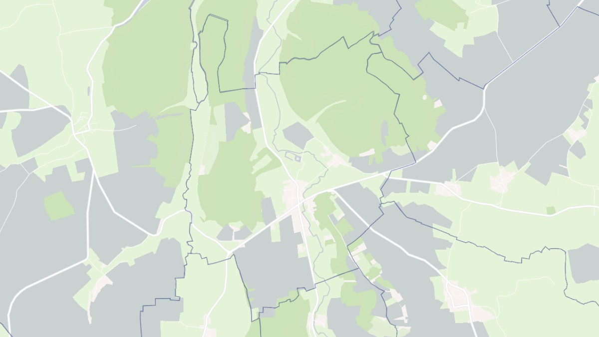 Aperçu cartographique de Brinon-sur-Beuvron, centré sur la commune