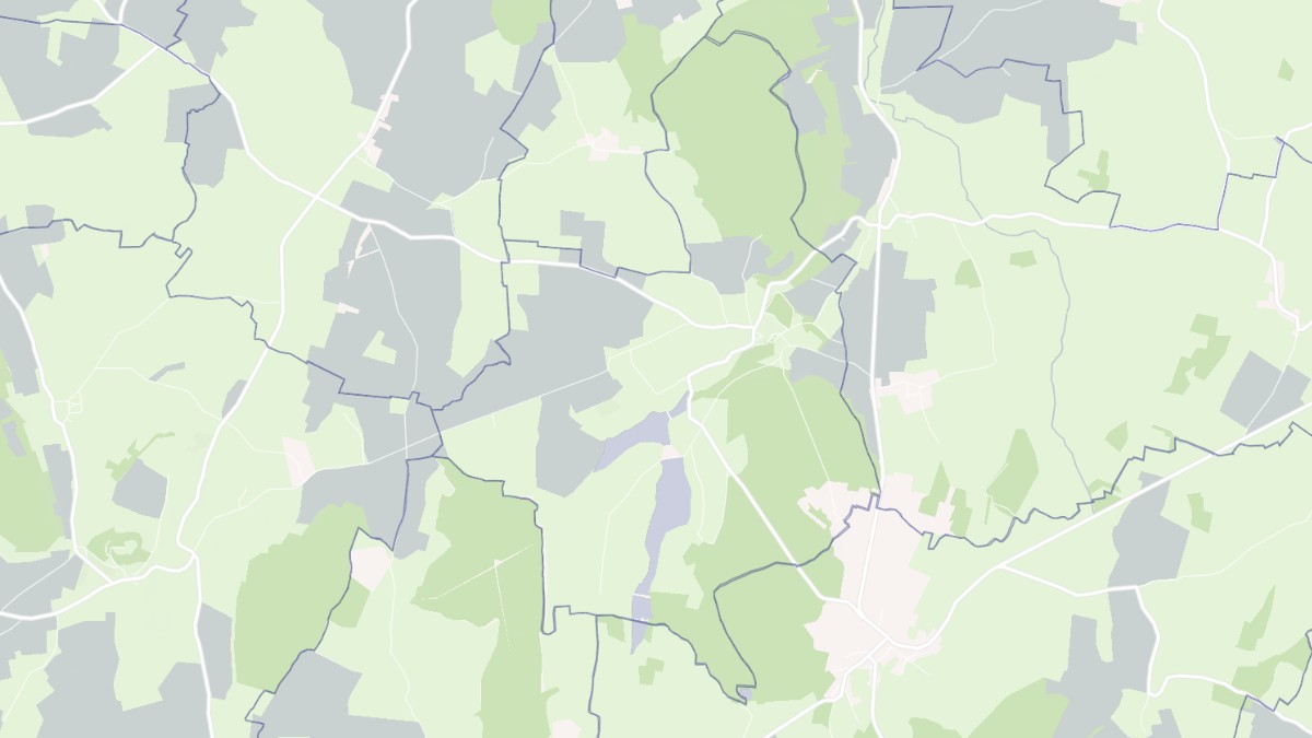 Aperçu cartographique de Champallement, centré sur la commune