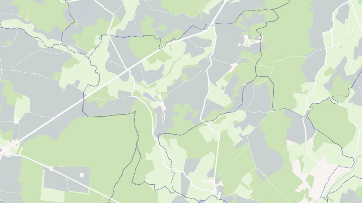 Aperçu cartographique de Chasnay, centré sur la commune