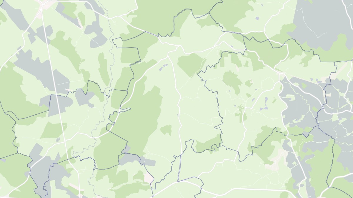 Aperçu cartographique de Chougny, centré sur la commune