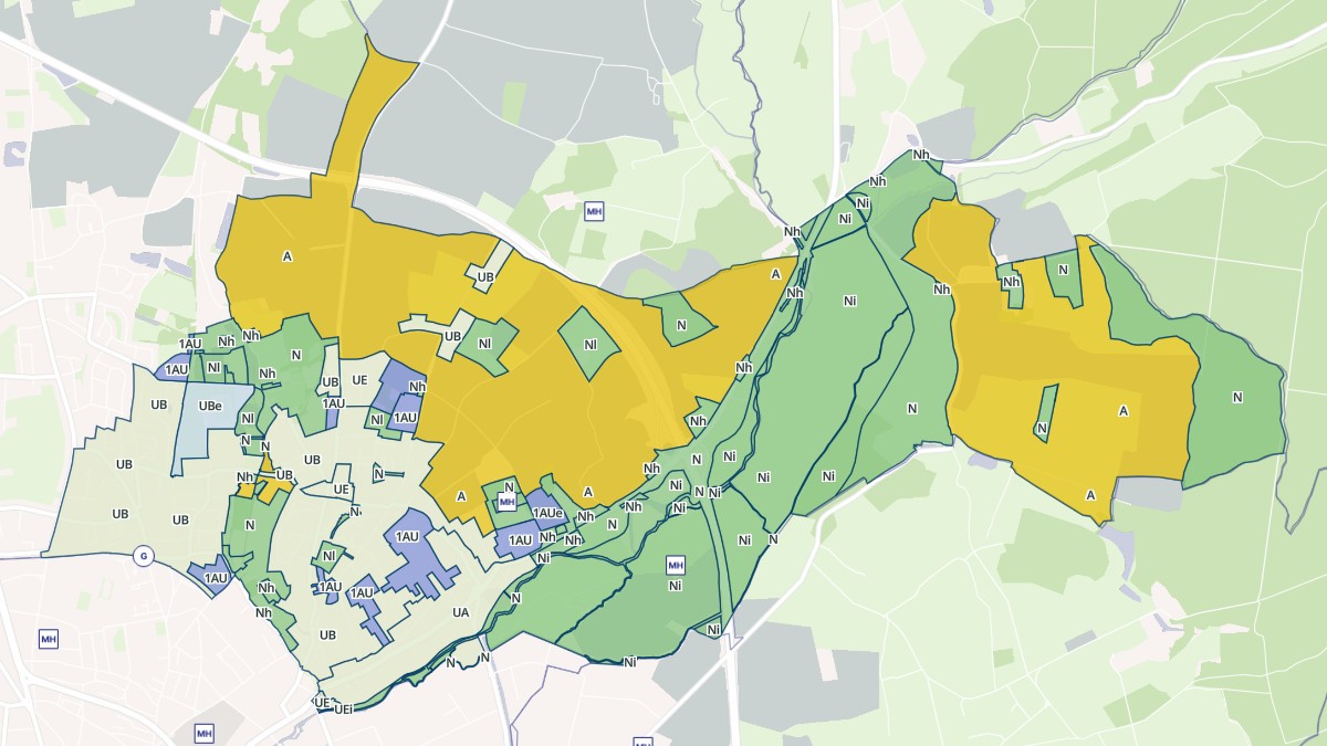 Aperçu cartographique de Coulanges-lès-Nevers, centré sur la commune