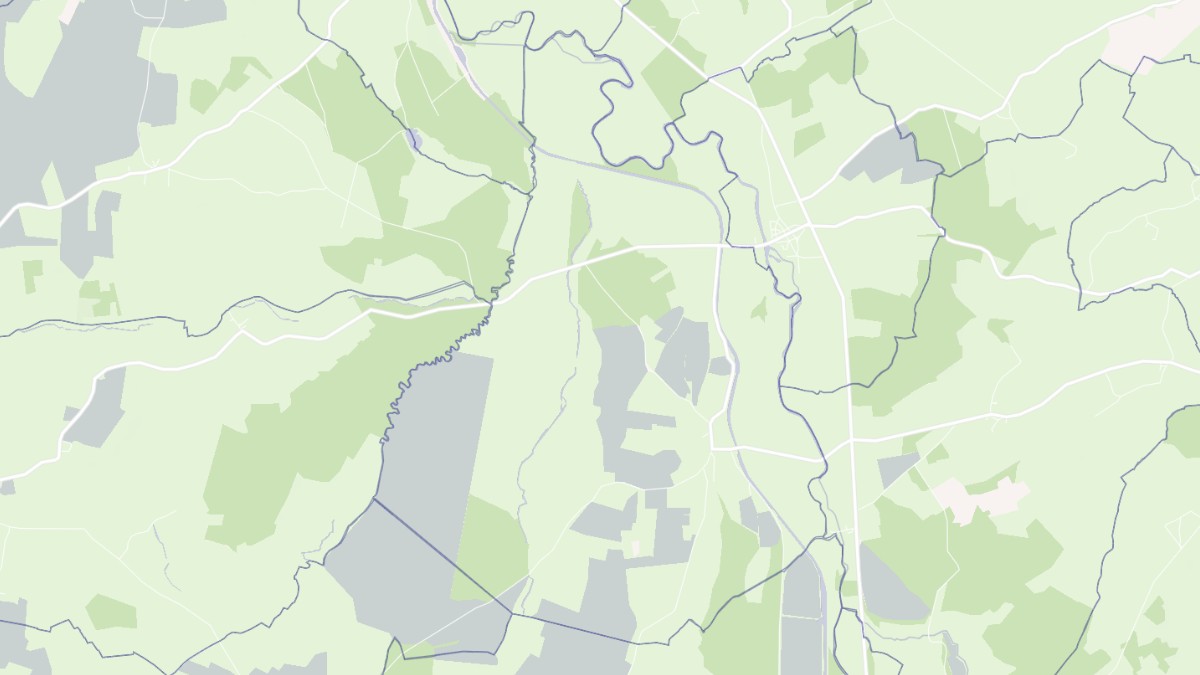 Aperçu cartographique de Dirol, centré sur la commune