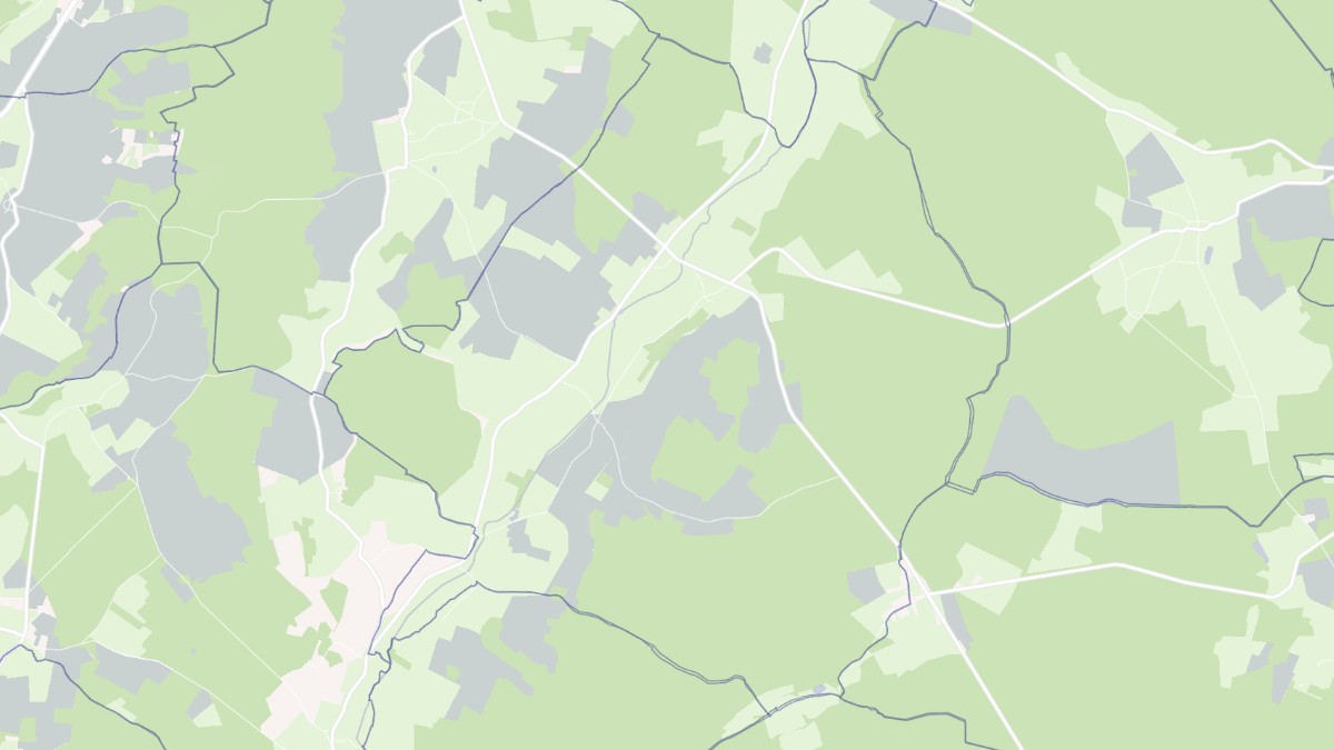 Aperçu cartographique de Dompierre-sur-Nièvre, centré sur la commune