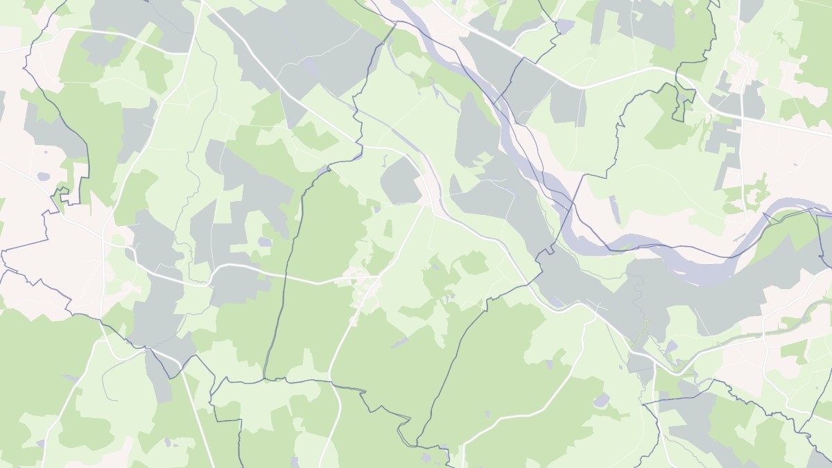 Aperçu cartographique de Fleury-sur-Loire, centré sur la commune