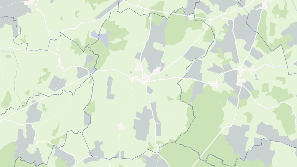Aperçu cartographique de Guipy, centré sur la commune