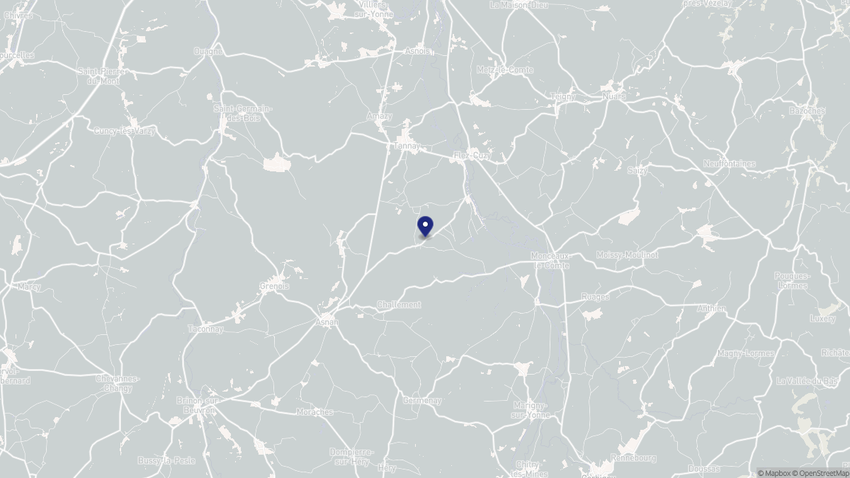 Aperçu cartographique de Lys, centré sur la commune