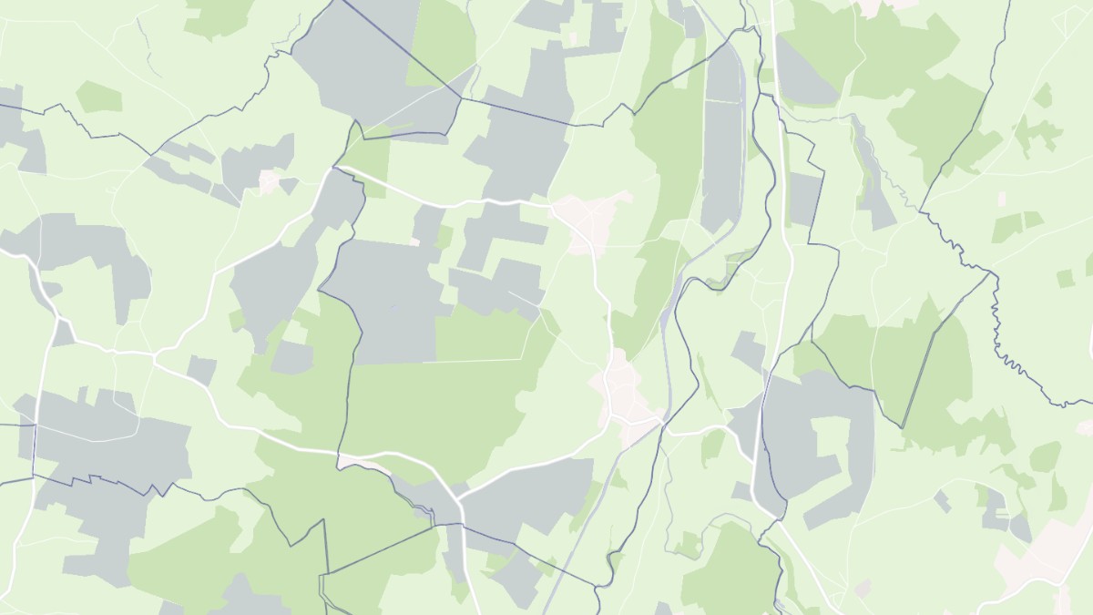 Aperçu cartographique de Marigny-sur-Yonne, centré sur la commune