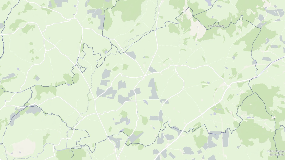 Aperçu cartographique de Millay, centré sur la commune