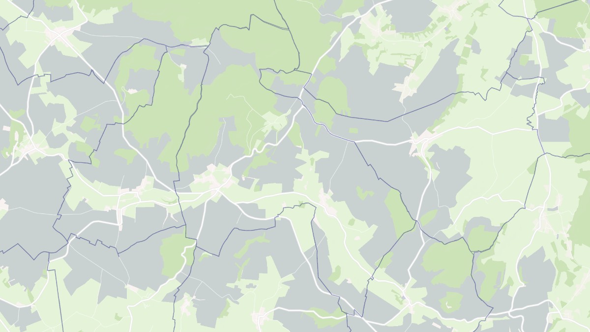 Aperçu cartographique de Nuars, centré sur la commune