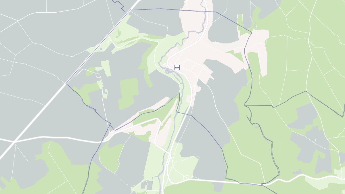 Aperçu cartographique de Rix, centré sur la commune