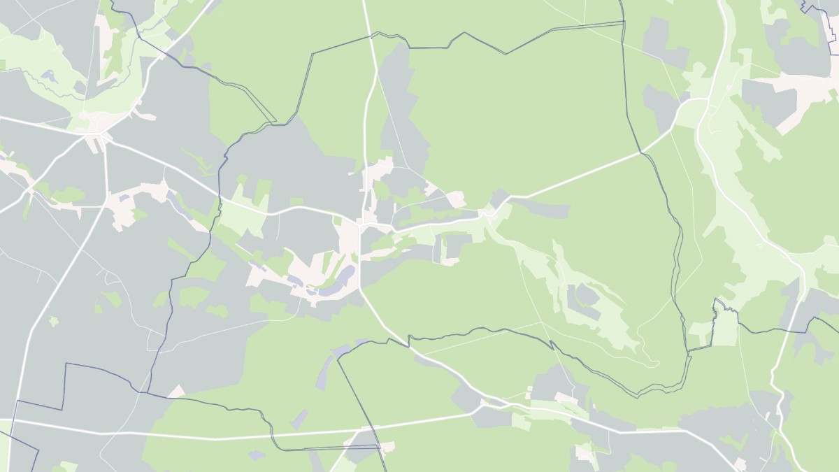 Aperçu cartographique de Sainte-Colombe-des-Bois, centré sur la commune