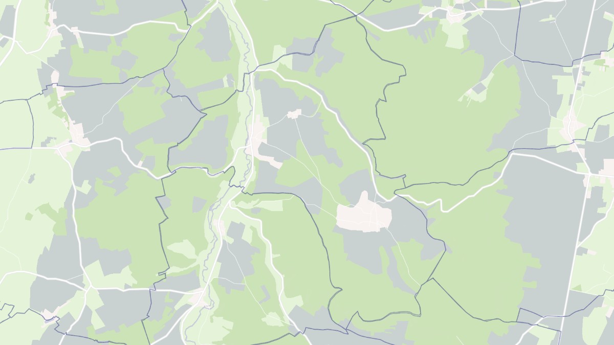 Aperçu cartographique de Saint-Germain-des-Bois, centré sur la commune