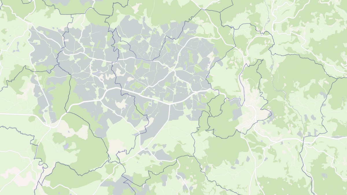 Aperçu cartographique de Saint-Hilaire-en-Morvan, centré sur la commune