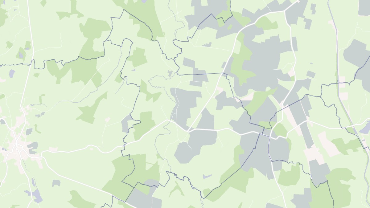Aperçu cartographique de Saint-Maurice, centré sur la commune