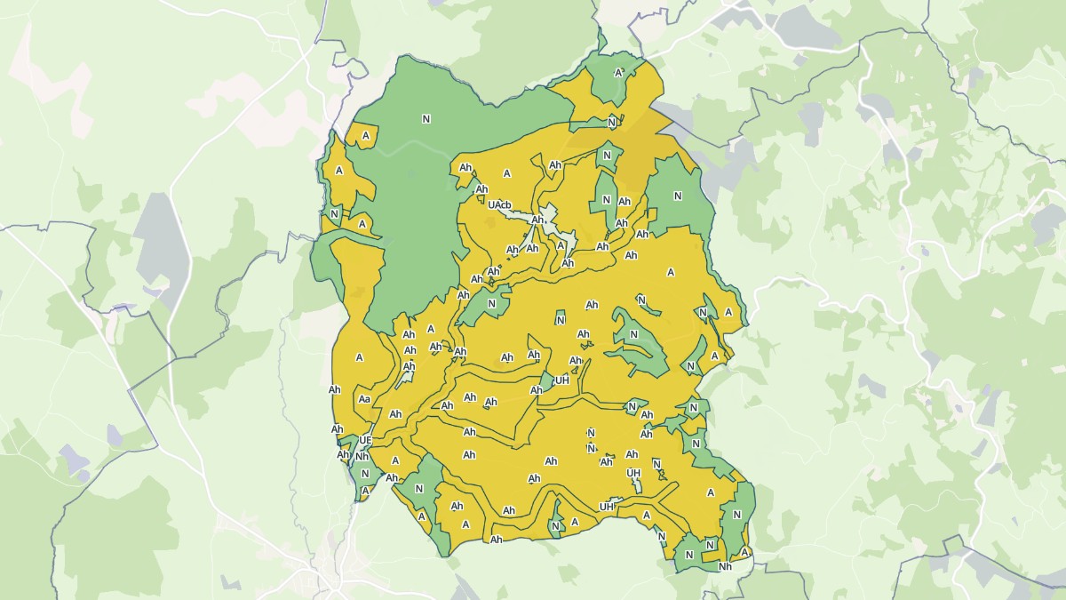 Aperçu cartographique de Sermages, centré sur la commune