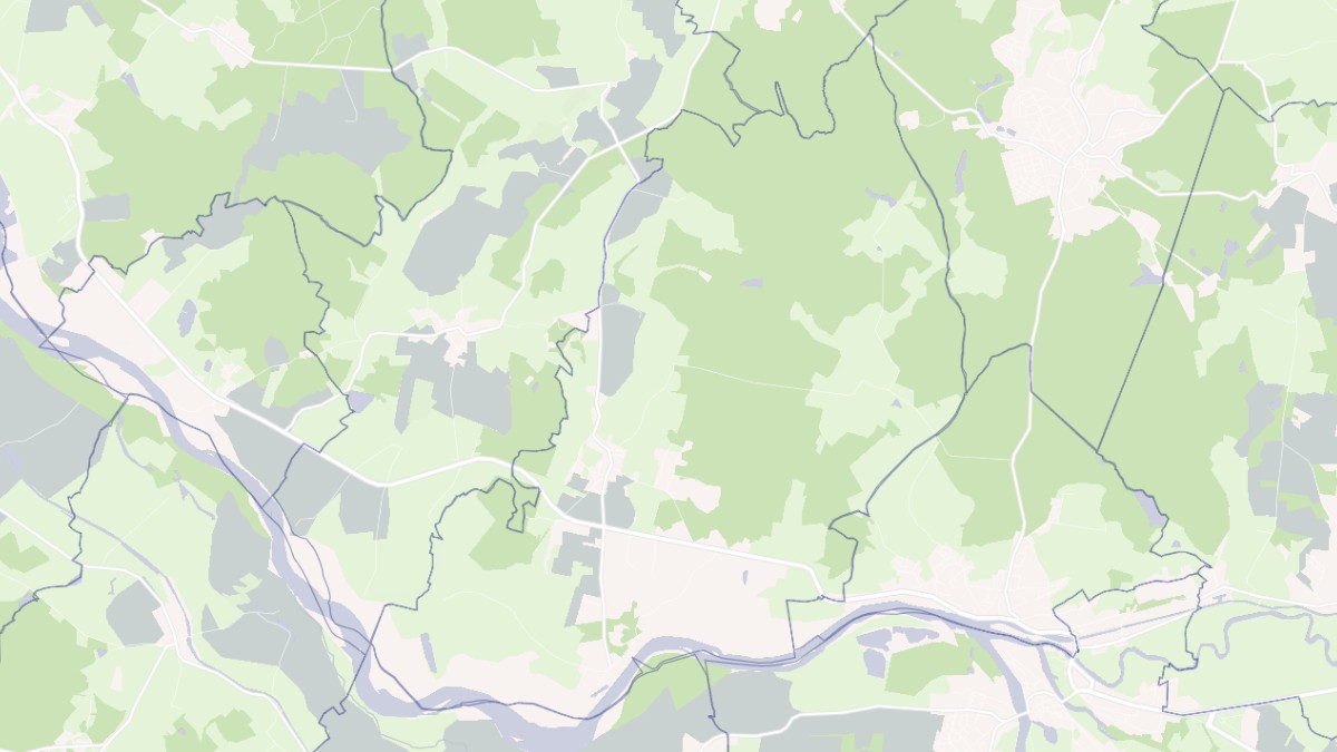Aperçu cartographique de Sougy-sur-Loire, centré sur la commune