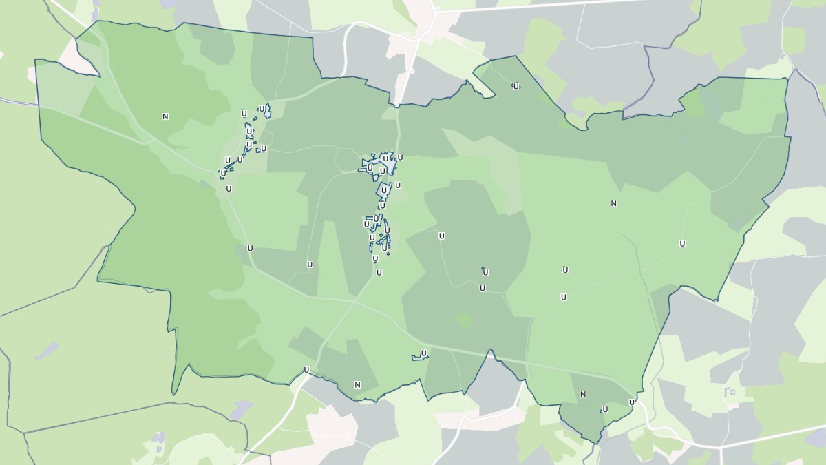 Aperçu cartographique de Ville-Langy, centré sur la commune