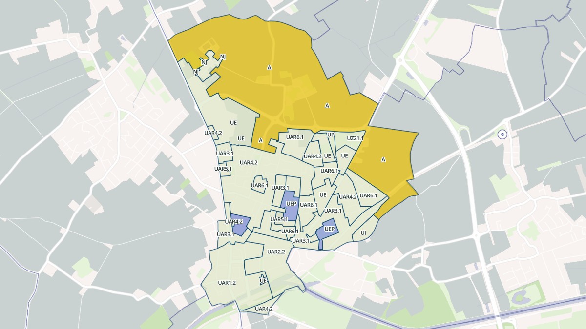 Aperçu cartographique de La Bassée, centré sur la commune