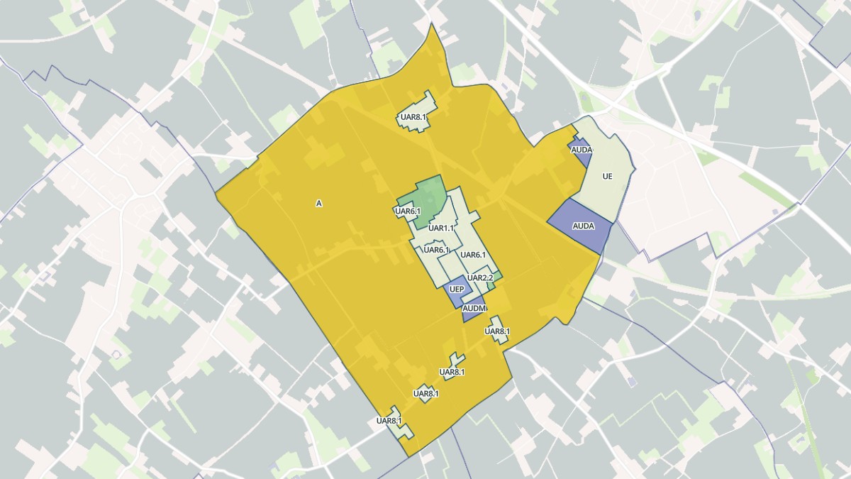Aperçu cartographique de Bois-Grenier, centré sur la commune