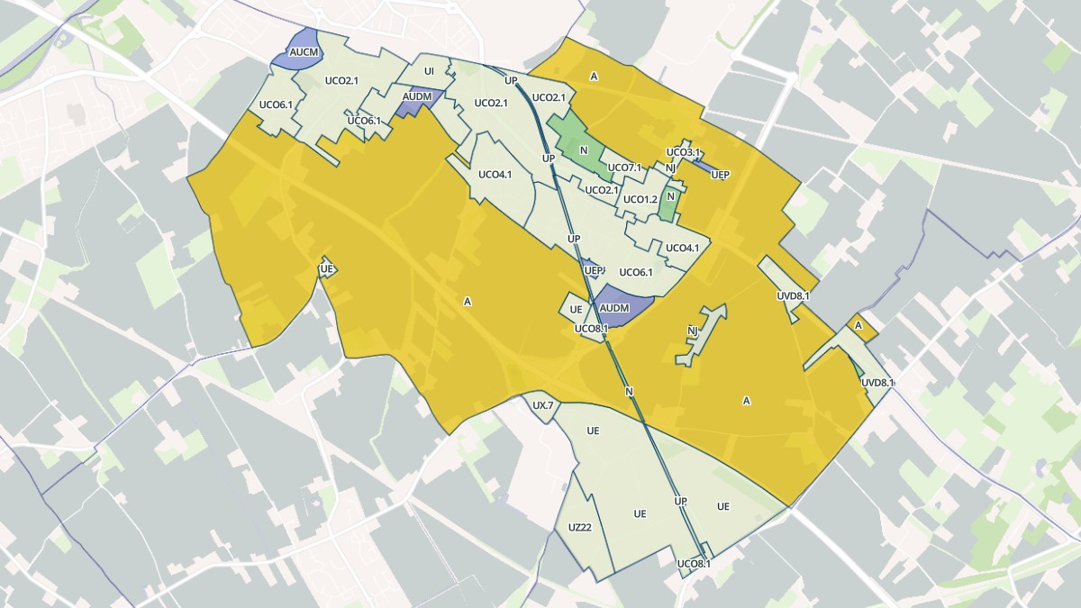 Aperçu cartographique de La Chapelle-d'Armentières, centré sur la commune