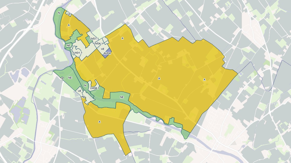 Aperçu cartographique de Deûlémont, centré sur la commune