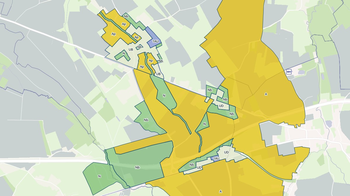 Aperçu cartographique de La Flamengrie, centré sur la commune