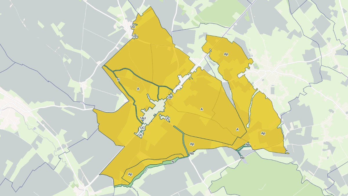 Aperçu cartographique de Forest-en-Cambrésis, centré sur la commune