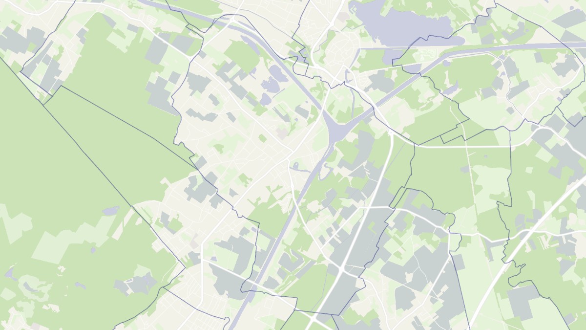 Aperçu cartographique de Fresnes-sur-Escaut, centré sur la commune
