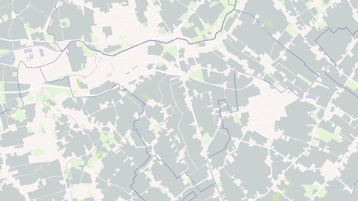 Aperçu cartographique de La Gorgue, centré sur la commune