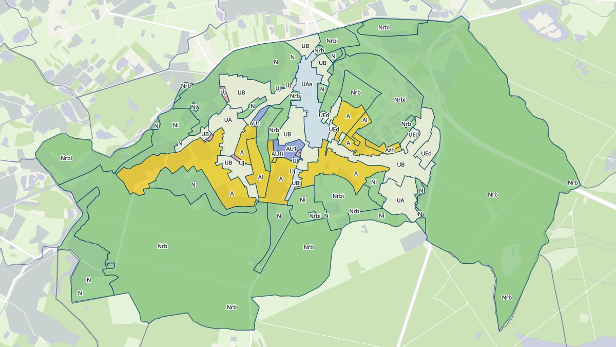 Aperçu cartographique de Hasnon, centré sur la commune