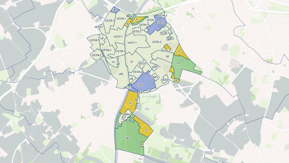 Aperçu cartographique de Haubourdin, centré sur la commune