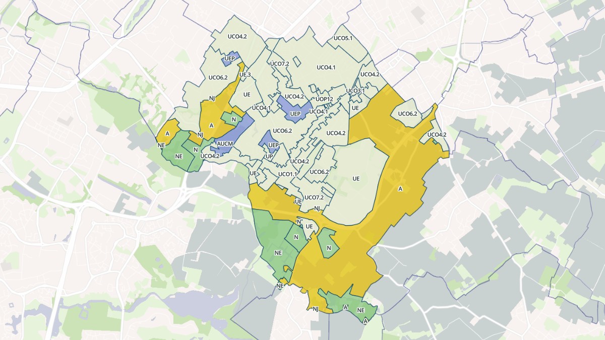 Aperçu cartographique de Hem, centré sur la commune