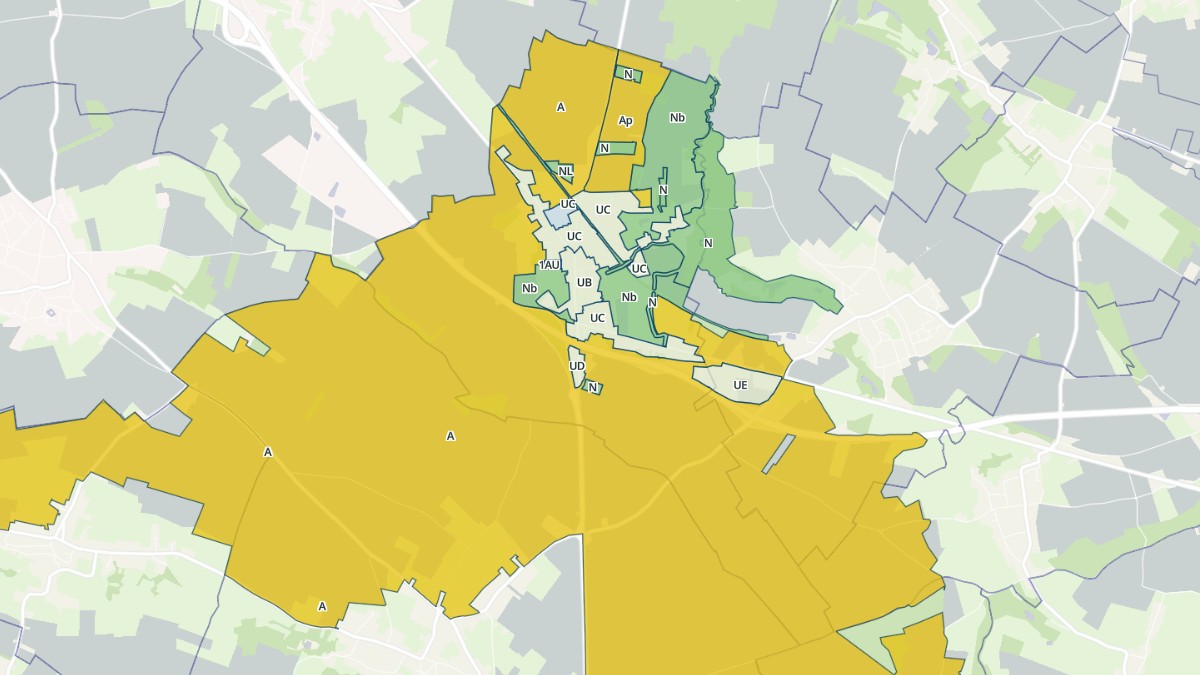 Aperçu cartographique de Jenlain, centré sur la commune
