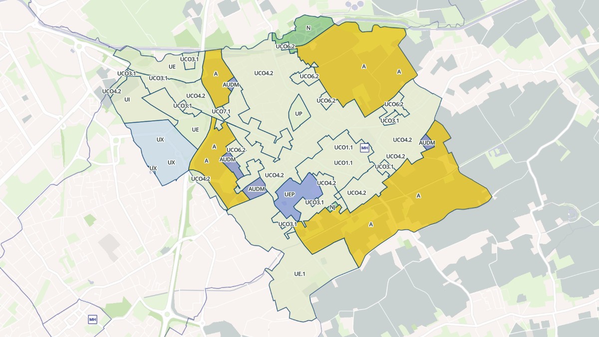 Aperçu cartographique de Leers, centré sur la commune