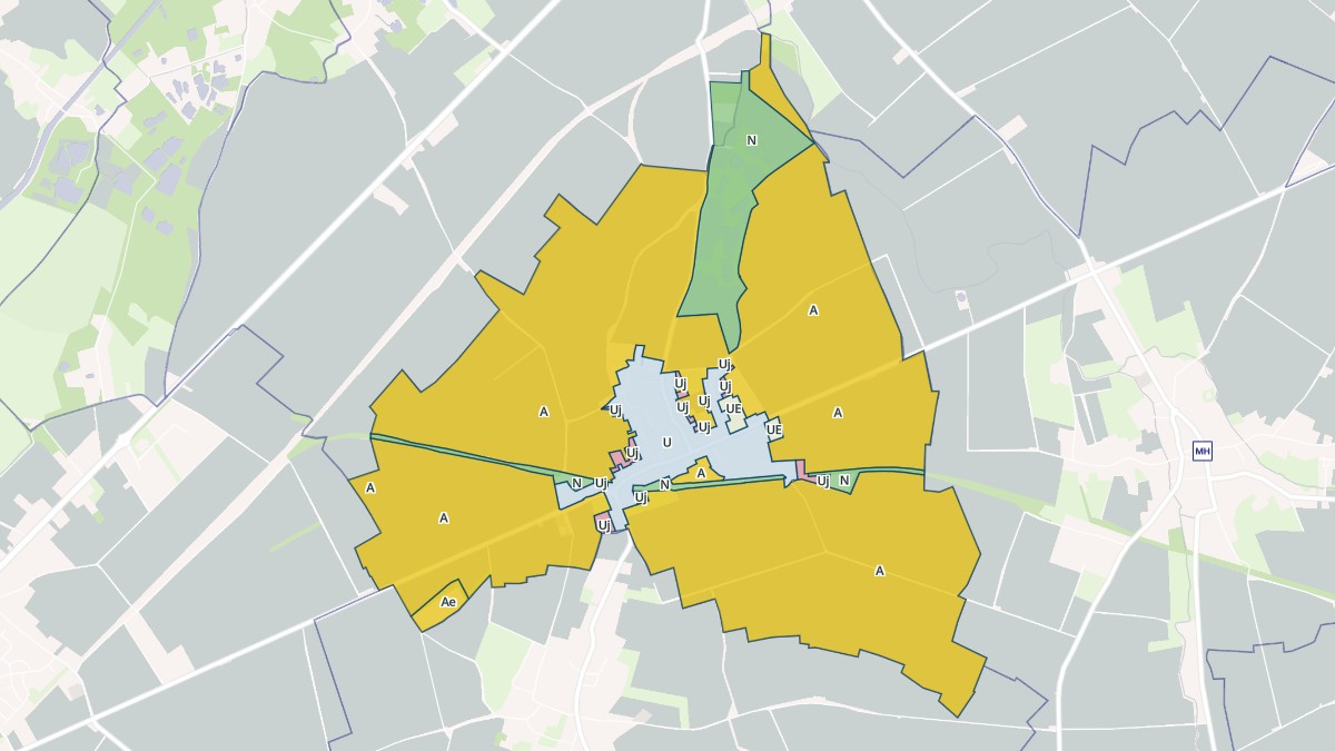 Aperçu cartographique de Naves, centré sur la commune