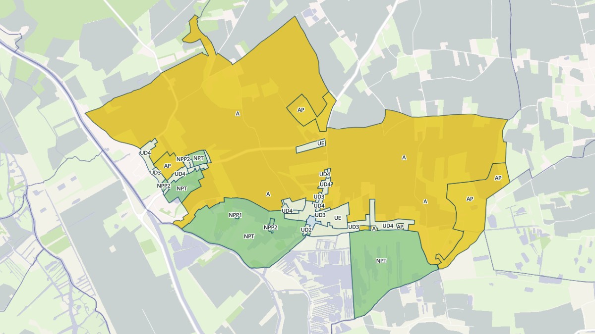 Aperçu cartographique de Nieurlet, centré sur la commune