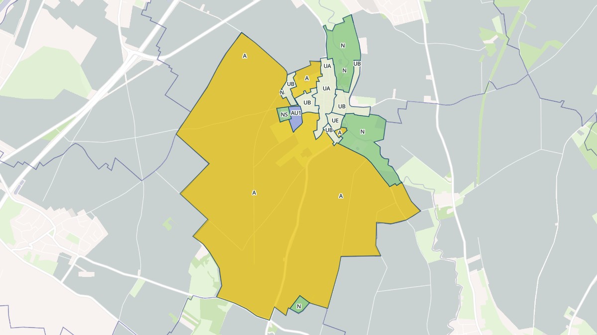 Aperçu cartographique de Noyelles-sur-Selle, centré sur la commune