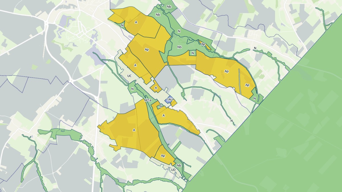 Aperçu cartographique de Potelle, centré sur la commune