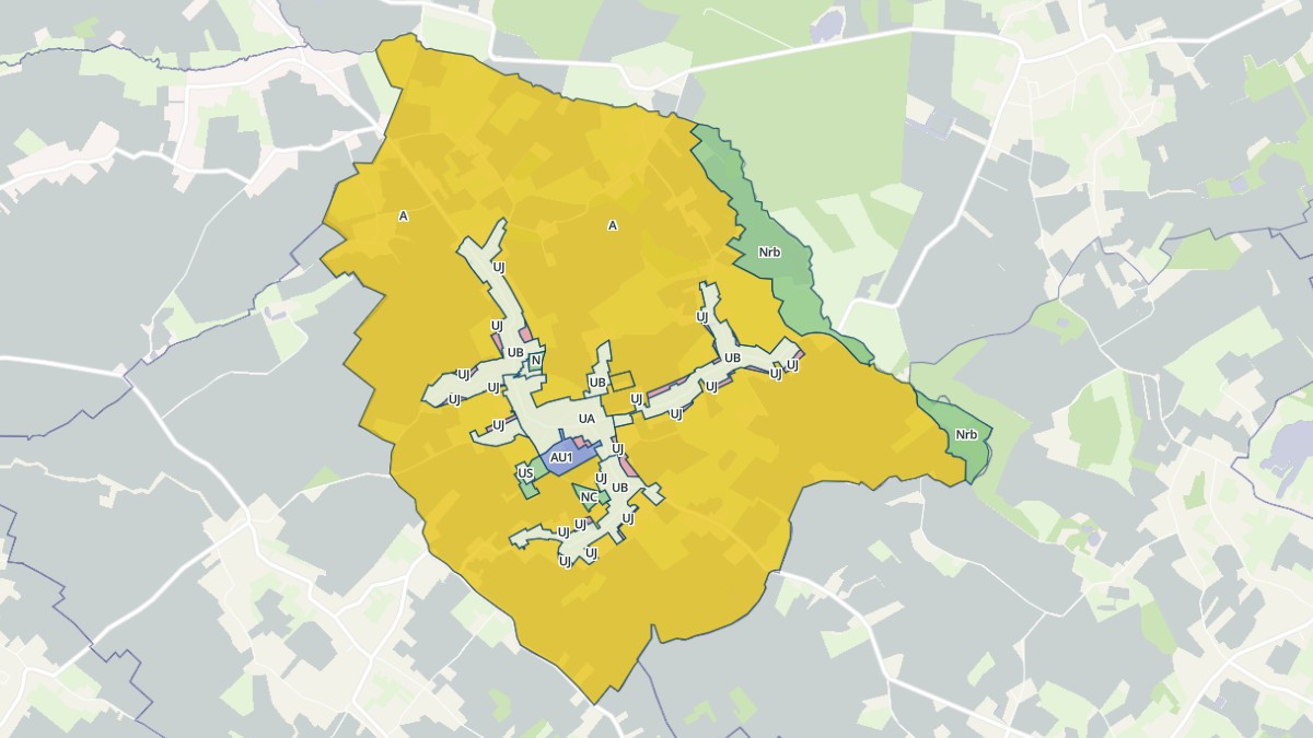 Aperçu cartographique de Rumegies, centré sur la commune