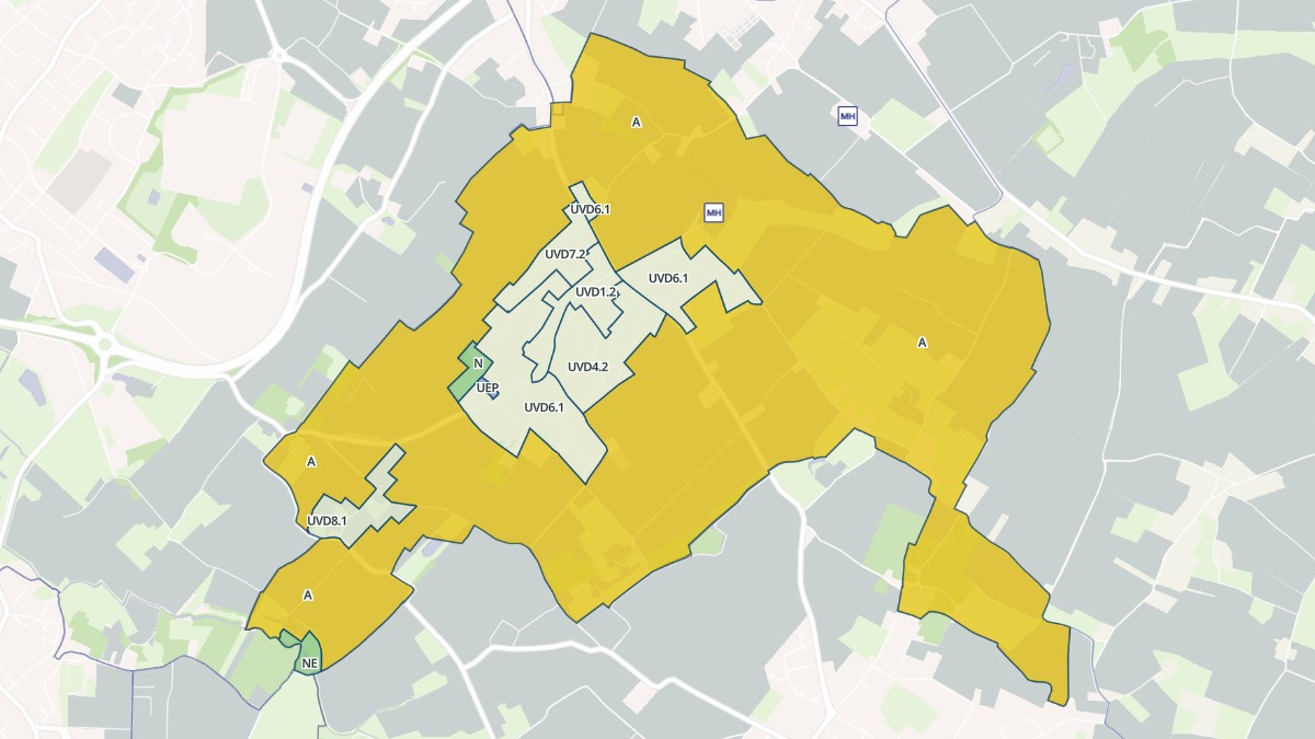 Aperçu cartographique de Sailly-lez-Lannoy, centré sur la commune