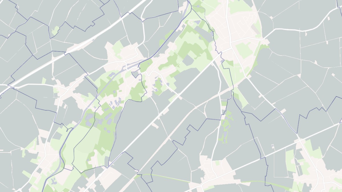 Aperçu cartographique de Thun-Saint-Martin, centré sur la commune