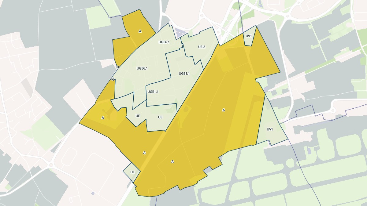 Aperçu cartographique de Vendeville, centré sur la commune