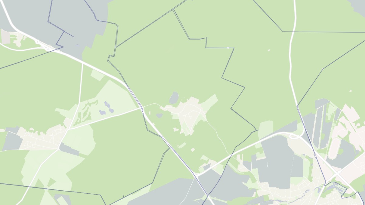 Aperçu cartographique de Aumont-en-Halatte, centré sur la commune