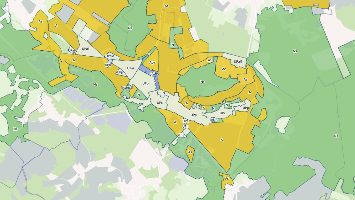 Aperçu cartographique de Bailleul-sur-Thérain, centré sur la commune