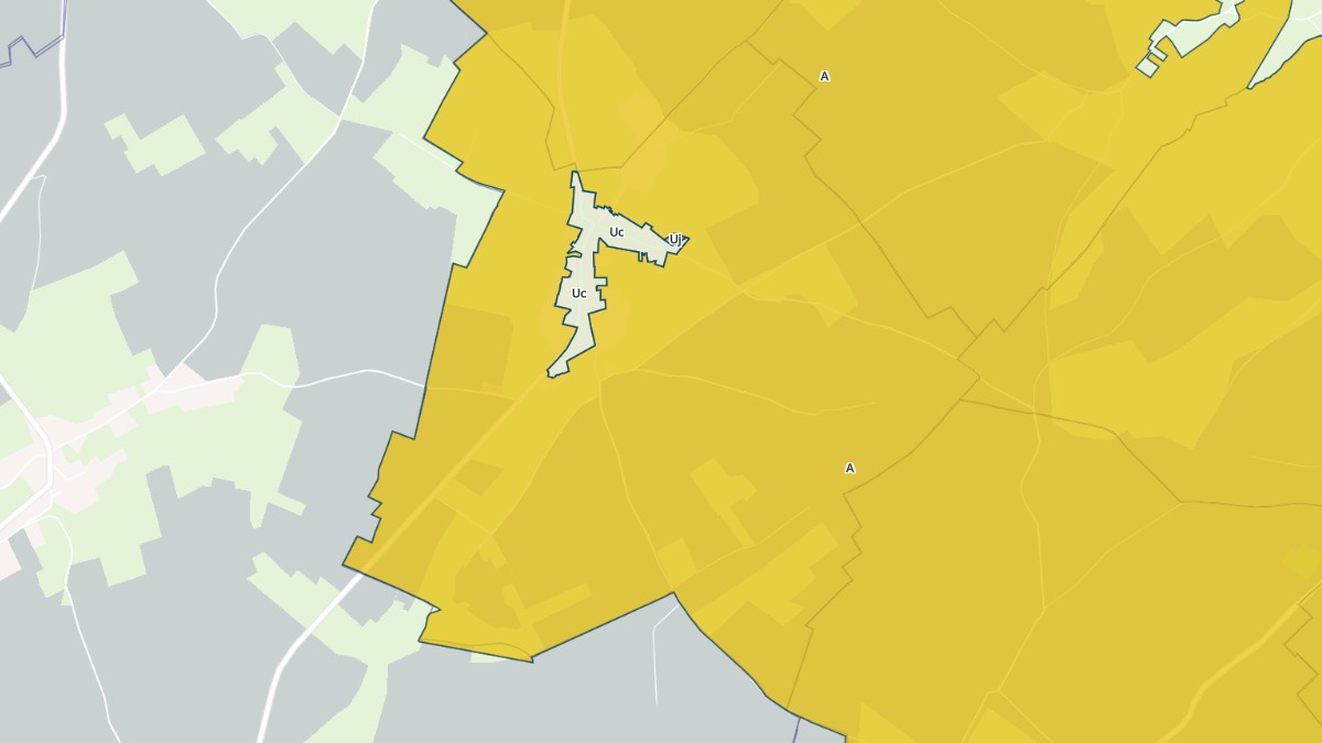 Aperçu cartographique de Bazancourt, centré sur la commune