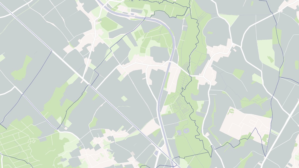 Aperçu cartographique de Beaurains-lès-Noyon, centré sur la commune